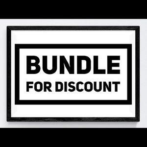 Bundle for discount and make an offer